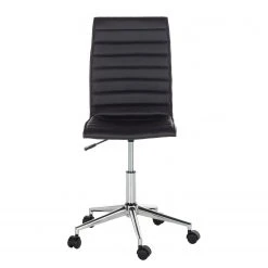 Mooved Chaise de bureau Marilyn - Imitation cuir - Noir -Chaises Soldes buerodrehstuhl marilyn kunstleder schwarz 5036164