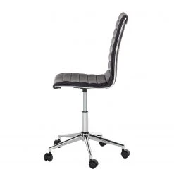 Mooved Chaise de bureau Marilyn - Imitation cuir - Noir -Chaises Soldes buerodrehstuhl marilyn kunstleder schwarz 5036168