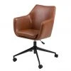 Mørteens Chaise de bureau Nicholas I - Marron vintage 1 Mørteens Chaise de bureau Nicholas I - Marron vintage -Chaises Soldes buerodrehstuhl nicholas i kunstleder metall vintage braun 4417968