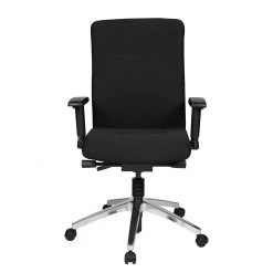 Duo Collection Chaise de bureau Linz II - Tissu noir -Chaises Soldes buerostuhl linz ii stoff schwarz 317748