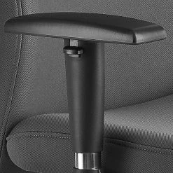 Duo Collection Chaise de bureau Linz II - Tissu noir -Chaises Soldes buerostuhl linz ii stoff schwarz 317751