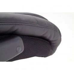 Fredriks Fauteuil de direction Deverre XXL - Imitation cuir - Noir / Argenté -Chaises Soldes chefsessel deverre xxl kunstleder schwarz silber 5159124