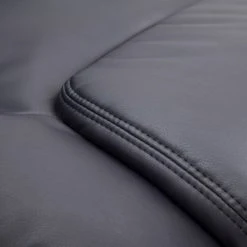 Fredriks Fauteuil de direction Deverre XXL - Imitation cuir - Noir / Argenté -Chaises Soldes chefsessel deverre xxl kunstleder schwarz silber 5159128