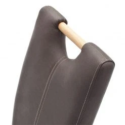 Ars Natura Chaises rembourrées Alessia (lot de 2) - Marron / Chêne 11 Ars Natura Chaises rembourrées Alessia (lot de 2) - Marron / Chêne -Chaises Soldes eiche 582826