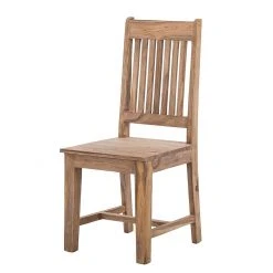 Wolf-Möbel Chaises Bombay (lot de 2) - Sheesham massif -Chaises Soldes esszimmerstuhl bombay 2er set sheesham massiv 1188786