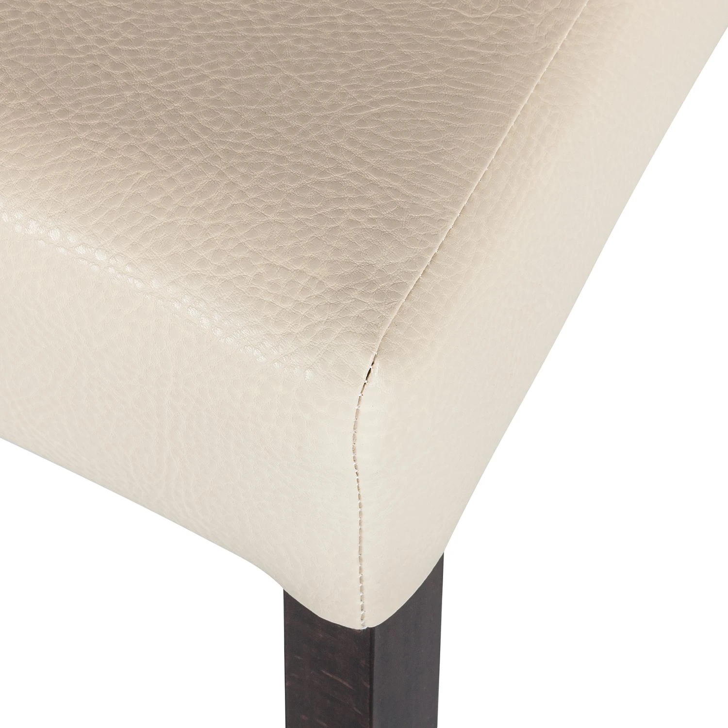 Ars Natura Chaises Flen (lot de 2) - Beige - Hêtre foncé 9 Ars Natura Chaises Flen (lot de 2) - Beige - Hêtre foncé – Image 7