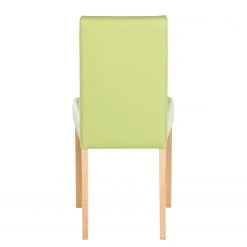 Ars Natura Chaises Flen (lot de 2) - Vert pâle - Hêtre clair -Chaises Soldes esszimmerstuhl flen 2er set gruen buche 3327193