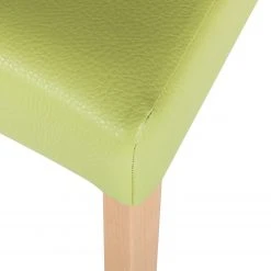 Ars Natura Chaises Flen (lot de 2) - Vert pâle - Hêtre clair -Chaises Soldes esszimmerstuhl flen 2er set gruen buche 3327201