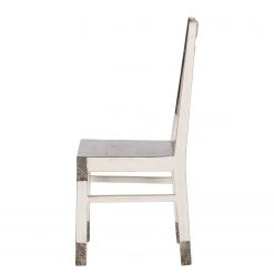 Wolf-Möbel Chaises Goa White (lot de 2) - Multicolore -Chaises Soldes esszimmerstuhl goa white 2er set mehrfarbig 4028488