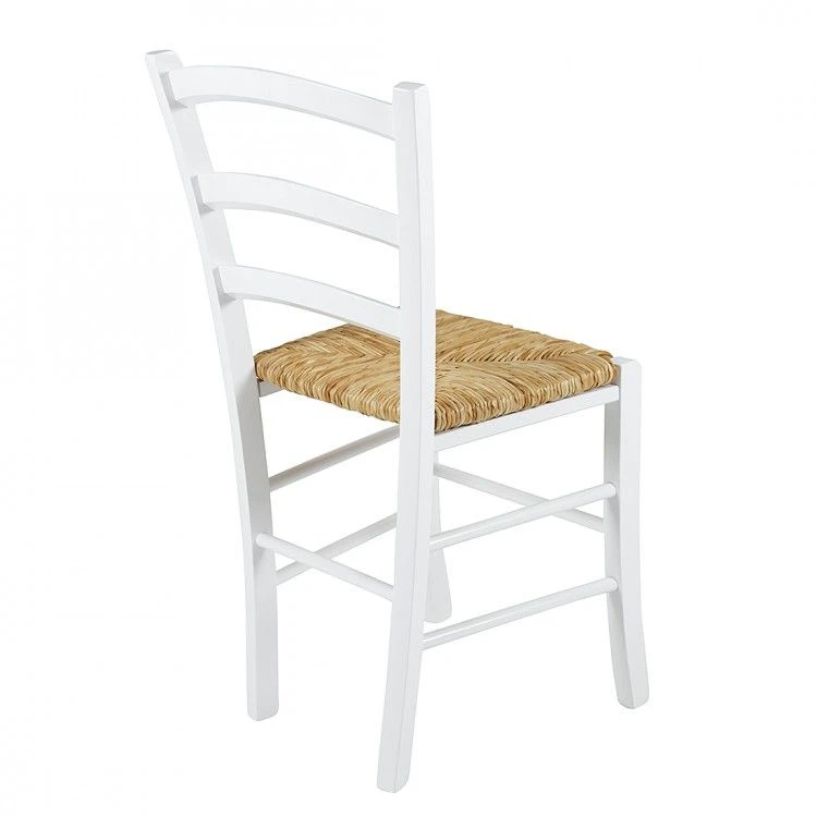 Home Design Chaises Gudrun (lot de 2) - Hêtre massif - Blanc 4 Home Design Chaises Gudrun (lot de 2) - Hêtre massif - Blanc – Image 2