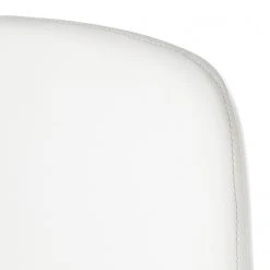 Mørteens Chaise capitonnée Iskmo - Blanc - Lot de 2 -Chaises Soldes esszimmerstuhl iskmo 2er set webstoff weiss 4034868