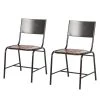 Ars manufacti Chaises Tamati (lot de 2) - Pin massif / acier inoxydable - pin / noir 2 Ars manufacti Chaises Tamati (lot de 2) - Pin massif / acier inoxydable - pin / noir -Chaises Soldes esszimmerstuhl tamati 2er set pinie massiv metall 4922728