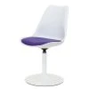 Tenzo Chaise Tequila I - Blanc / Violet -Chaises Soldes esszimmerstuhl tequila i weiss lila 1418846