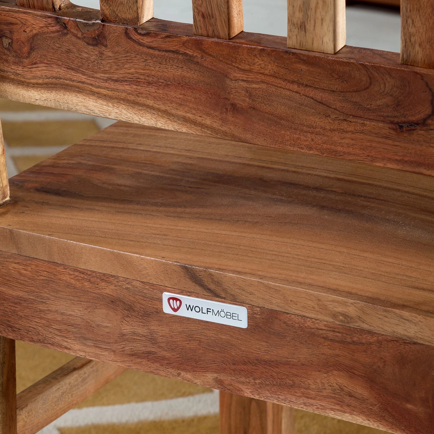 Wolf-Möbel Chaises Vision (lot de 2) - Acacia massif 11 Wolf-Möbel Chaises Vision (lot de 2) - Acacia massif – Image 9