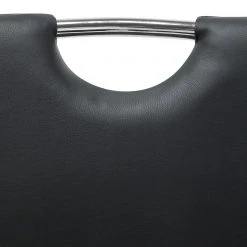 Roomscape Chaise cantilever Pasala - Noir - Lot de 2 -Chaises Soldes freischwinger pasala 2er set kunstleder schwarz 3995456