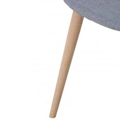 Studio Copenhagen Chaises Helvig III (lot de 2) - Tissu Vesta : Gris -Chaises Soldes stuhl helvig ii 2er set eiche teilmassiv 3890588