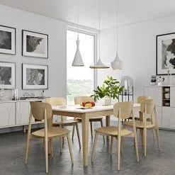 Temahome Chaises Ulvik (lot de 2) - Frêne -Chaises Soldes temahome speisen 05 01 2017 4319200