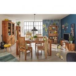 Wolf-Möbel Chaises Vision (lot de 2) - Acacia massif 15 Wolf-Möbel Chaises Vision (lot de 2) - Acacia massif -Chaises Soldes tv lowboard vision i akazie massiv 3718269