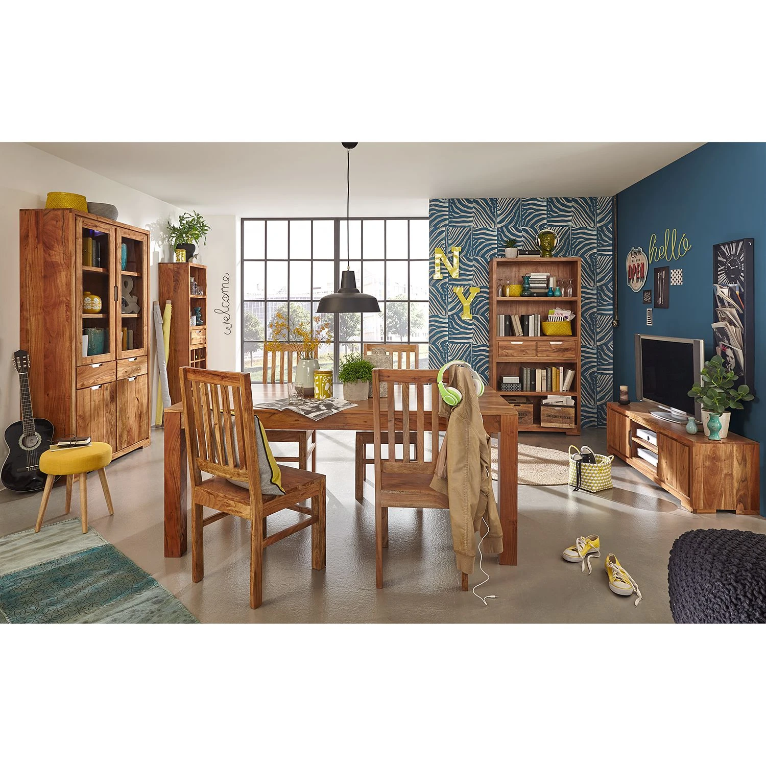 Wolf-Möbel Chaises Vision (lot de 2) - Acacia massif 5 Wolf-Möbel Chaises Vision (lot de 2) - Acacia massif – Image 3